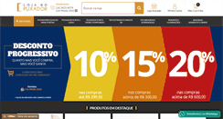 Desktop Screenshot of lojadopuxador.com.br